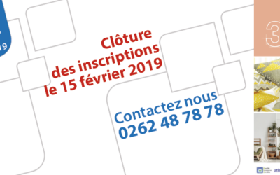 Clôture des inscriptions du salon de la Maison 2019