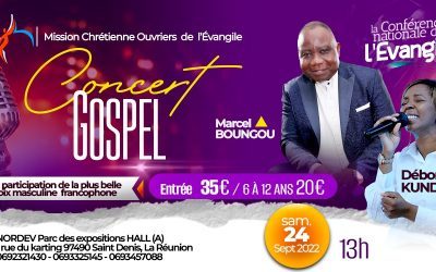 Concert Gospel – Conférence Nationale de l’évangile – 24 septembre 2022