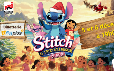Stitch : le spectacle musical de Noël – 5 et 6 décembre 2025